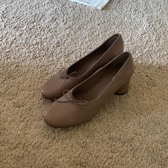 MANSUR GAVRIEL Dream Pump In Biscotto  Size 37 - Picture 2 of 10